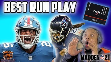 THIS IS THE BEST RUN IN MADDEN 21 - NEW RUNNING SCHEME IS UNSTOPPABLE - MADDEN BEST RUN PLAYS🔥💥