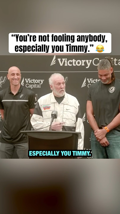 Tim & Manu looking out for Pop ❤️