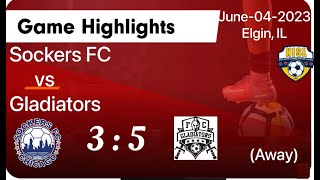 NISL(U10 Boys) - Highlights Sockers FC v/s Gladiators FC [3:5]