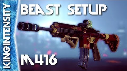 "Well Balanced M416 Setup" - Beast Setup - Battlefield 4