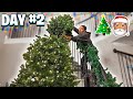 VLOGMAS DAY 2: PUTTING OUR CHRISTMAS TREE UP