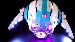 Briksmax Light Kit For Lego Mayhems Systar Starship 70830