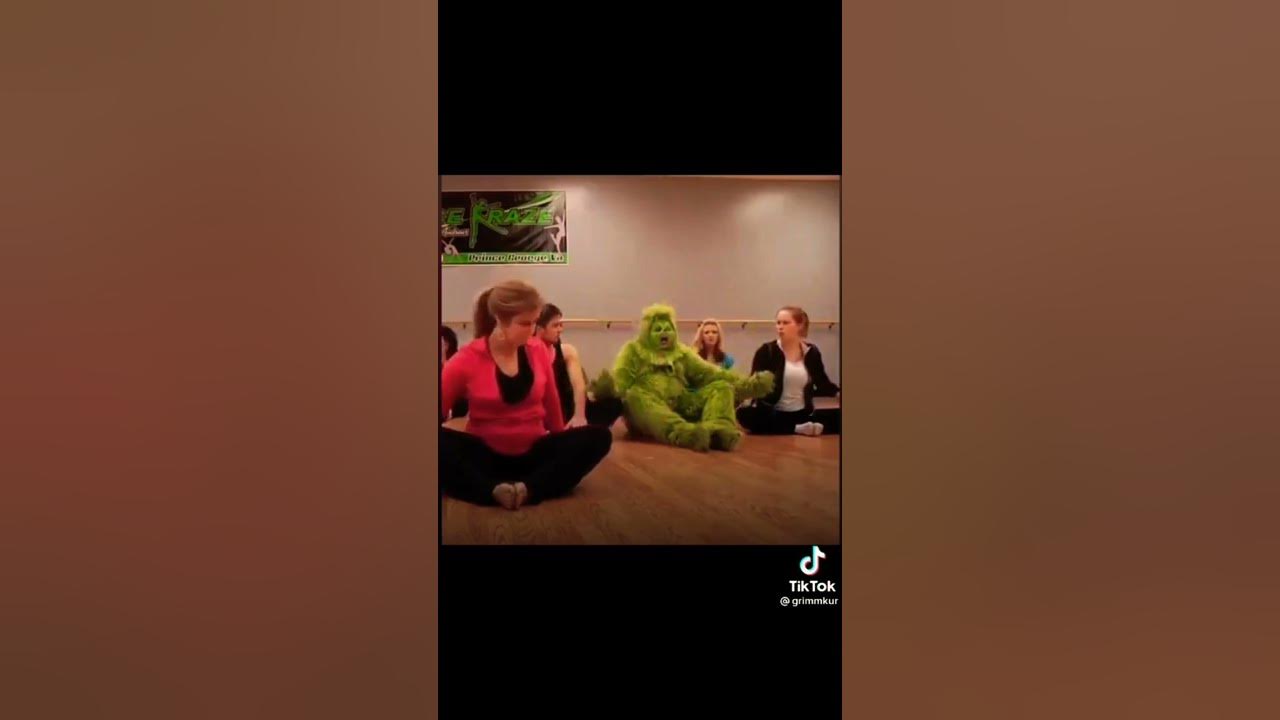 Grinch doing yoga be like YouTube