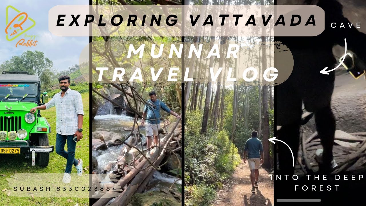 Exploring Vattavada | Jeep Trekking | Cave | സുഭാഷിന്റെ വട്ടവട | Munnar