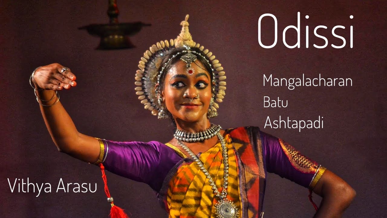 Odissi  Mangalacharan  Batu  Ashtapadi  Vithya Arasu  Excerpts of IIDF