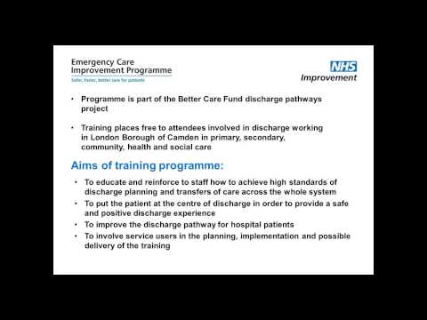 Quality Hospital Discharge training programme