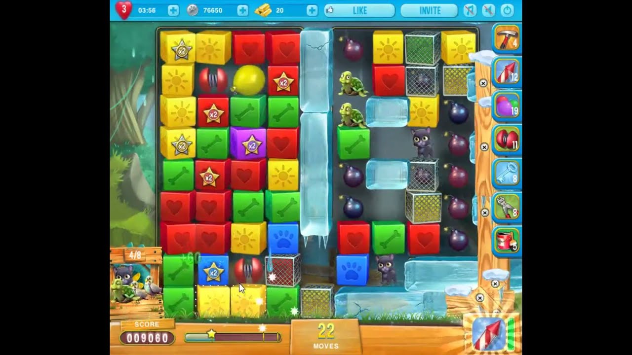 Pet Rescue Saga Pet Island Level 9 10./11.07.2015