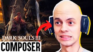COMPOSER reacts 😲 to DARK SOULS III OST Slave Knight Gael 🗡