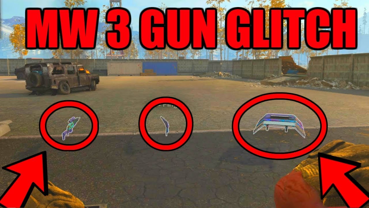 MW 3 GUN GLITCH! WARZONE GLITCH! MODERN WARFARE GLITCH! COD WARZONE