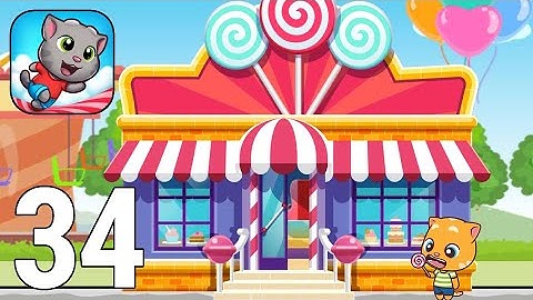 Talking Tom Candy Run Gameplay Walkthrough Part 34 - Unlock Candy Emporium Ginger (iOS, Android)