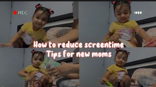 How to reduce screen time for toddlers ❤️