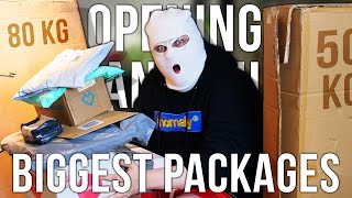 OPENING FAN MAIL 22 (BIGGEST PACKAGES)