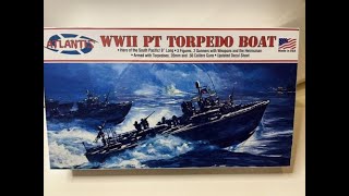 Atlantis WW2 PT Torpedo Boat build part 2