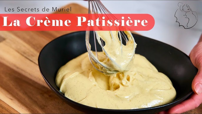 les cornets feuilletés a la crème pâtissière vanille 