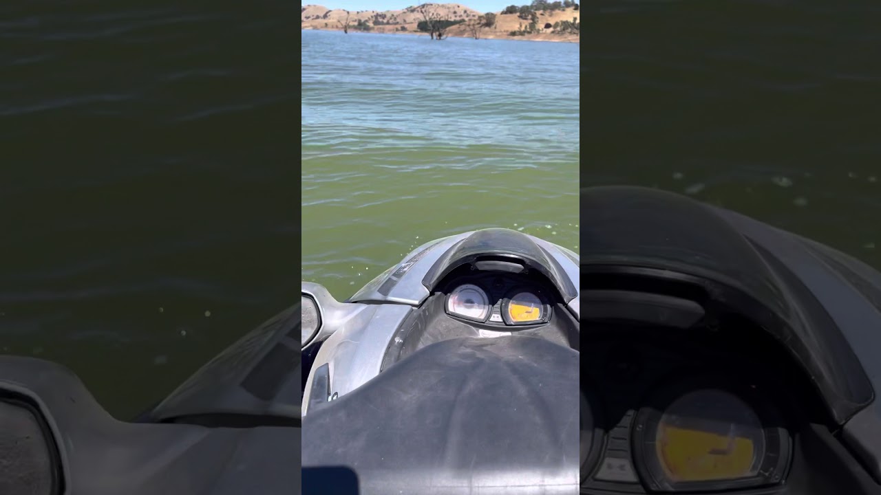 Jet ski starts after sitting there for a whole year