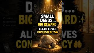 Allah loves consistency #islam #quran #allah #fyp #youtubeshort