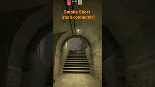CS:GO Mirage Tips and Tricks: The Most Effective Short Smoke for Connector Rushes #csgo #shorts