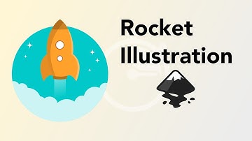 Rocket Launching Illustration Using Inkscape - Done It With FOSS