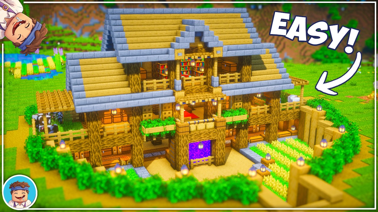 ⛏️ Minecraft : Ultimate SURVIVAL House 🏡 [ Build Tutorial for Survival ...