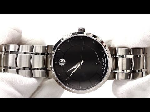An #Unboxing and #Review of the #Movado #Museum #Classic #BlackDial #Wristwatch with black #leather . 