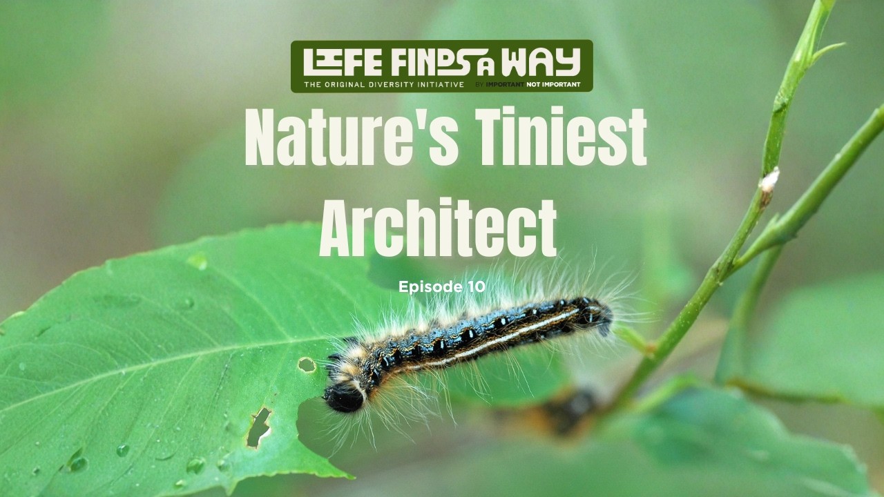 This Caterpillar Builds a Greenhouse to Survive Winter