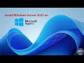 Install Windows Server 2025 on Hyper V