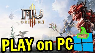 🎮 How to PLAY [ MU ORIGIN 3 ] on PC ▶ DOWNLOAD and INSTALL Usitility2 screenshot 3