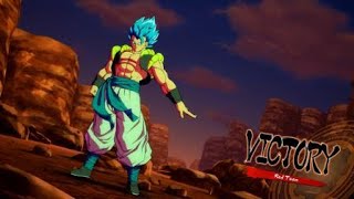 DBFZ Broly (DBS) Dramatic Finish Using Land of the Kais