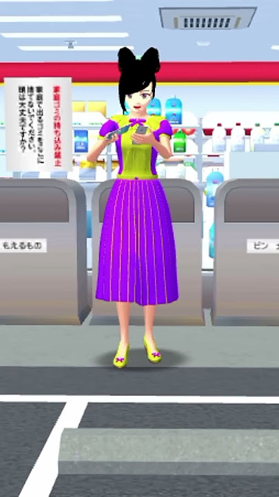 Meon menari mengikuti alunan nada dering 😂 #sakuraschoolsimulator #youtubeshorts #funny