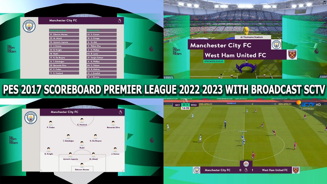 PES 2017 Premier League Mod 2023