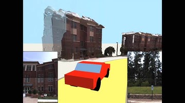 Real-time urban reconstruction from street side video