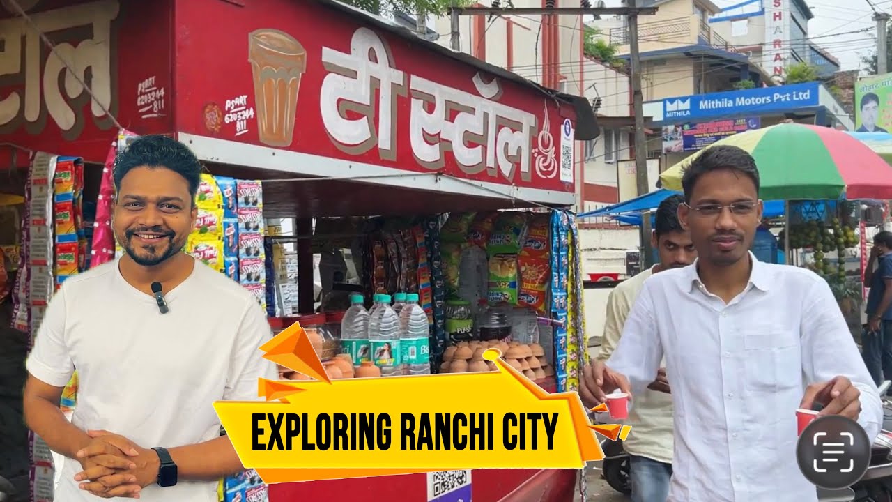 Ranchi Hangout | Exploring Best Chaat Corner 😋 Cake Shop & Tea Point ☕️ 