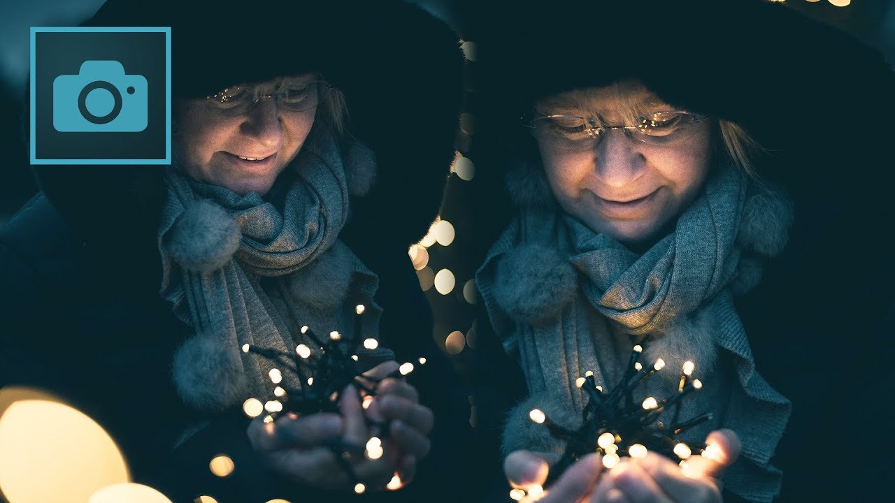 Lichterketten Portrait Shooting Zu Weihnachten Youtube