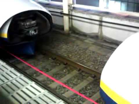 上越新幹線　E4系　高崎駅での連結 shinkansen connection