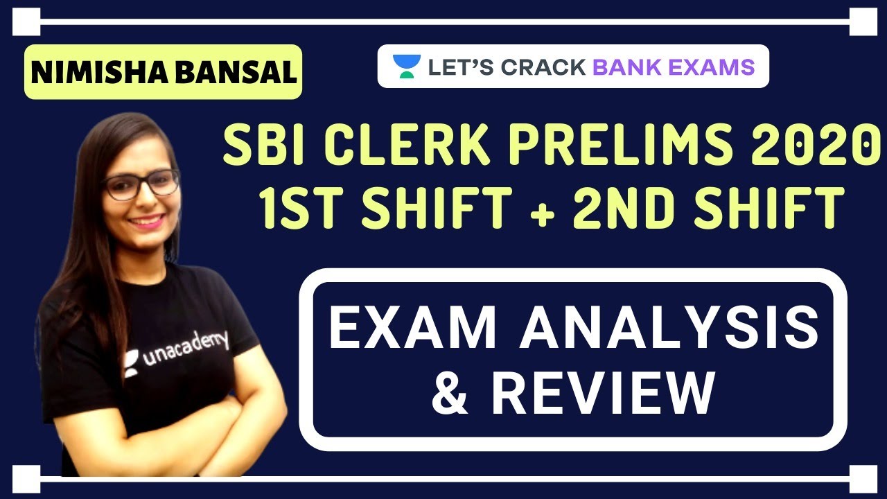 SBI Clerk Prelims 2020 1st Shift + 2nd Shift | Exam Analysis & Review Expected Cut-Off | 22 Feb 2020