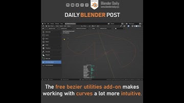 Intuitive Curve Drawing Tool in Blender!