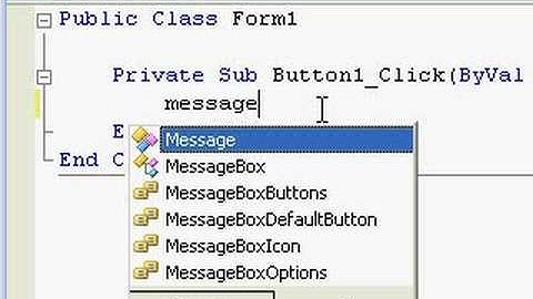 Visual Basic Tutorial (Message Box)