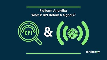 Platform Analytics - What is KPI Details & Signals