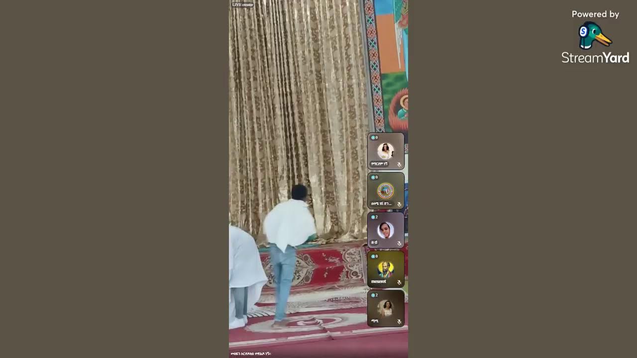 መዝሙረ ያሬድ Mezmur_Yared Live now