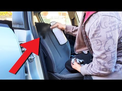 Video: ¿Puedes teñir los asientos del auto?