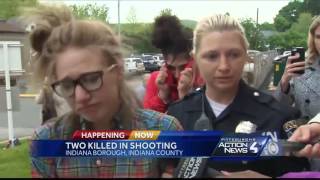 IUP student, 2 women in custody after double fatal shooting in Indiana Borough