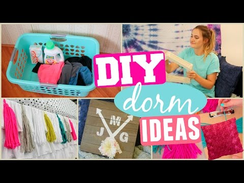 DIY Dorm Room Makeover! Decor & Organization Ideas