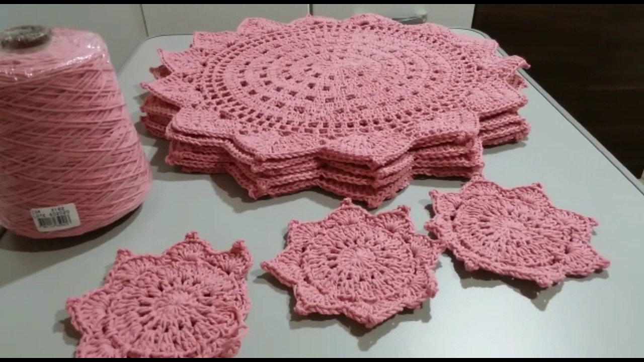 #vlog de croche produção Supla e porta copo