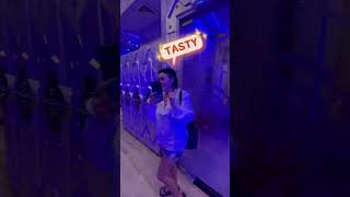 One night stay in capsule riverside Saigon.