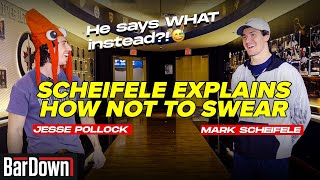 MARK SCHEIFELE EXPLAINS HOW NOT TO SWEAR IN A HOCKEY GAME