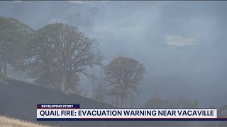 Quail fire breaks out in Solano County