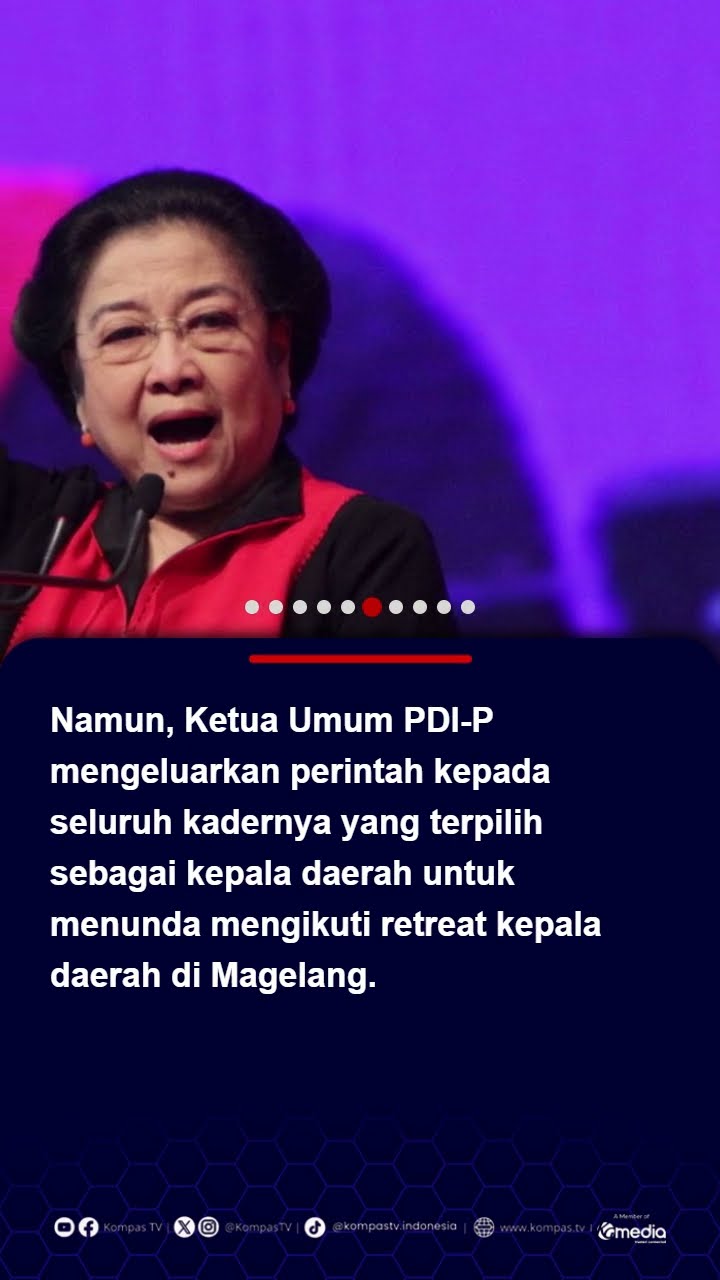 Masinton Pasaribu Pilih Ikuti Perintah Megawati Tak Ikut Retreat Kepala Daerah di Magelang #pdip