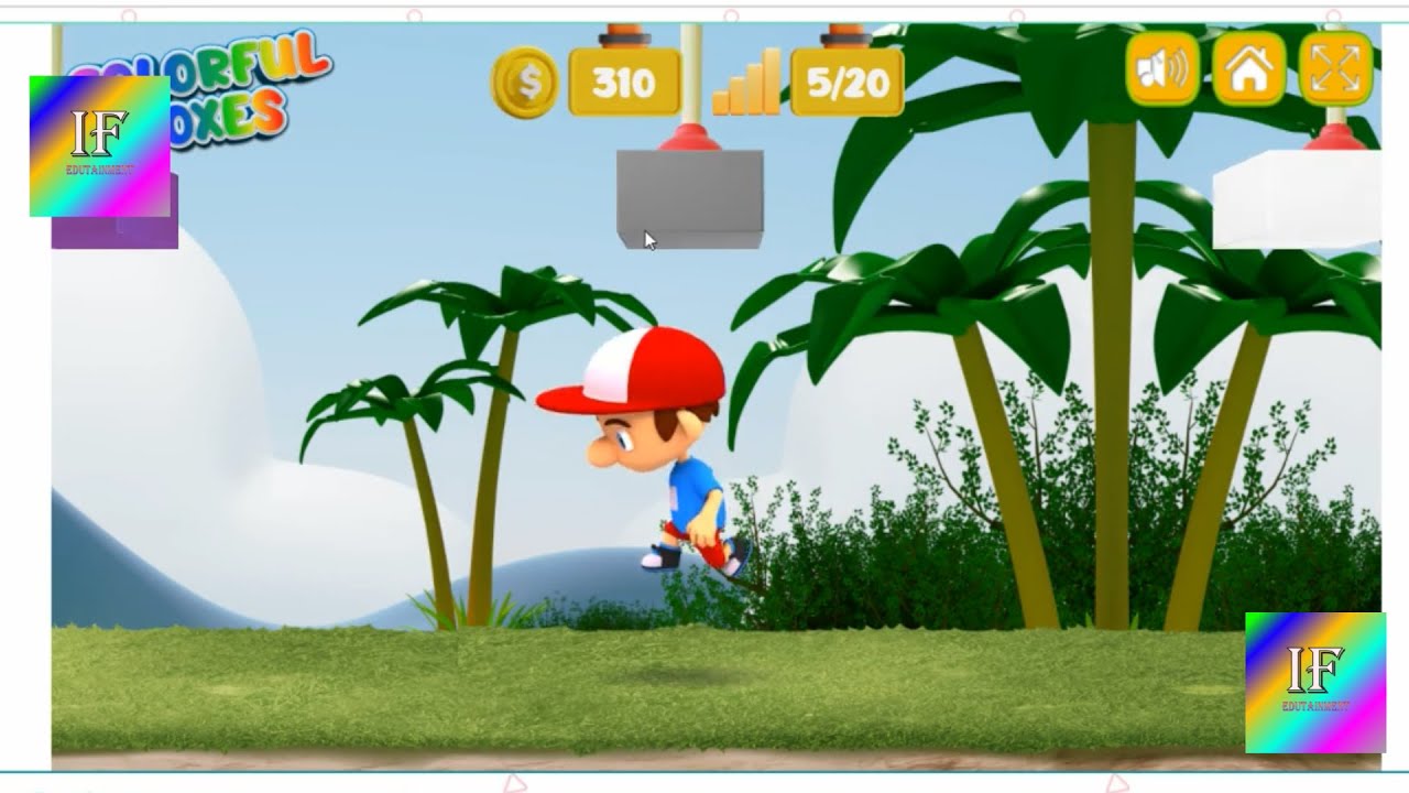 Bright, colorful visuals perfect for young players 