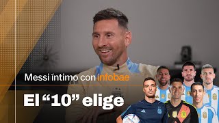 Thumbnail for MESSI ELIGE: desde a quién de la scaloneta NO le imitaría el look hasta con quién se iría de joda