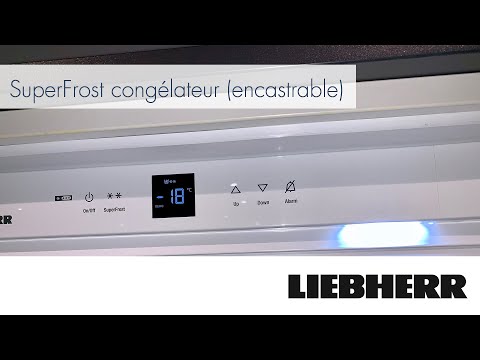 Caractéristiques Liebherr - SuperFrost congélateur (encastrable)